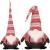 Figurina Craciun, Spiridus cu bluza in dungi, inaltime 80cm Household NewTrend