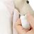 Figurina Craciun, Ren alb cu fular, inaltime 48cm Household NewTrend