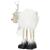Figurina Craciun, Ren alb cu fular, inaltime 48cm Household NewTrend
