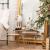 Figurina Craciun, Ren alb cu fular, inaltime 48cm Household NewTrend
