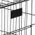 Cusca pentru animale, 2 usi, Pliabila din metal, XL, Negru, 93x67x56 cm Household NewTrend