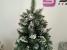 Brad artificial Christmas Deluxe by Sersimo, Crystal nins cu merisoare, 2D, 180cm Household NewTrend