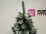 Brad artificial Christmas Deluxe by Sersimo, Crystal nins cu merisoare, 2D, 200cm Household NewTrend
