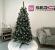 Brad artificial Christmas Deluxe by Sersimo, Crystal nins cu merisoare, 2D, 200cm Household NewTrend