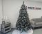 Brad artificial Christmas Deluxe by Sersimo, Crystal nins cu merisoare, 2D, 220cm Household NewTrend