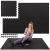 Set covoras de protectie saltea de antrenament, tip puzzle, 6 bucati de 60x60cm, 12mm Household NewTrend