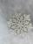 Decoratiune brad fulg de zapada, set 12 bucati, 9-10cm, alb Household NewTrend