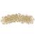 Decoratiune brad fulg de zapada, set 8 bucati, 8cm, auriu Household NewTrend