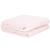 Patura pufoasa pentru 2 persoane, 2 fete, model in relief,  200x220cm, roz pal Household NewTrend