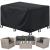 Husa mobilier gradina, impermeabila, cu protectie UV, 152x104x71cm, negru Household NewTrend