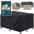 Husa mobilier gradina, impermeabila, cu protectie UV, 152x104x71cm, negru Household NewTrend