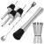 Set Cocktail Shaker Kit pentru barmani 550ml, KI24, suport bambus, 11 piese Household NewTrend