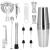 Set Cocktail Shaker Kit pentru barmani 750ml, KI16, 14 piese Household NewTrend