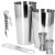 Set Cocktail Shaker Kit pentru barmani 750ml, KI16, 14 piese Household NewTrend