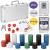 Set de Poker Complex cu 300 de jetoane, 2 seturi de carti, 5 zaruri, in servieta aluminiu Household NewTrend
