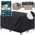 Husa mobilier gradina, impermeabila, cu protectie UV, 250x200x80cm, negru Household NewTrend