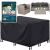 Husa mobilier gradina, impermeabila, cu protectie UV, 250x200x80cm, negru Household NewTrend
