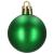 Set globuri de Craciun, 20 bucati, 3 modele, 4cm, verde Household NewTrend