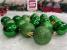 Set globuri de Craciun, 20 bucati, 3 modele, 4cm, verde Household NewTrend