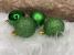 Set globuri de Craciun, 20 bucati, 3 modele, 4cm, verde Household NewTrend