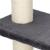 Ansamblu de joaca pentru pisici, cu loc pentru zgariat, ascuns, culcus, minge, 67cm, crem Household NewTrend