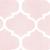 Patura pufoasa pentru 2 persoane, 200x220cm, cu model trifoi marocan, roz Household NewTrend