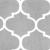Patura pufoasa pentru 2 persoane, 200x220cm, cu model trifoi marocan, gri Household NewTrend