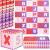 Covor din spuma pentru copii, tip puzzle cifre si litere, 36 piese, 175×175 cm, multicolor Household NewTrend