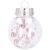 Set globuri de Craciun Inedit, 24 bucati, 5cm, transparente si roz pal Household NewTrend