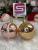 Set globuri de Craciun cu modele de sarbatori, 24 bucati, 6cm, rose Household NewTrend