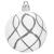 Set globuri de Craciun cu modele de sarbatori, 30 bucati, 6cm, argintiu Household NewTrend
