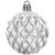 Set globuri de Craciun cu modele de sarbatori, 30 bucati, 6cm, argintiu Household NewTrend