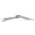 Set globuri de Craciun, 20 bucati, 3 modele, 4cm, argintiu Household NewTrend