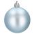 Set globuri de Craciun, 30 bucati, 3 modele, 4/5/6cm, albastru deschis Household NewTrend