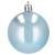 Set globuri de Craciun, 30 bucati, 3 modele, 4/5/6cm, albastru deschis Household NewTrend