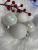 Set globuri de Craciun, 30 bucati, 3 modele, 4/5/6cm, alb Household NewTrend