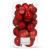 Set globuri de Craciun, 30 bucati, 3 modele, 4/5/6cm, rosu Household NewTrend
