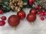 Set globuri de Craciun, 30 bucati, 3 modele, 4/5/6cm, rosu Household NewTrend