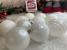 Set globuri de Craciun, 20 bucati, 5 modele, 6cm, alb Household NewTrend