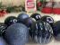 Set globuri de Craciun, 20 bucati, 5 modele, 6cm, albastru inchis Household NewTrend