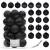 Set globuri de Craciun, 20 bucati, 5 modele, 6cm, negru Household NewTrend