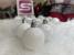 Set globuri de Craciun, 20 bucati, 3 modele, 4cm, alb Household NewTrend
