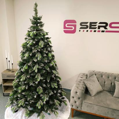 Brad artificial Christmas Deluxe by Sersimo, Diamant, 2D+3D, 250cm Household NewTrend