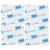 Set 4 agatatori tip cuier pentru baie, sistem fixare inclus, aluminiu, negru Household NewTrend