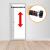 Bara tractiuni telescopica pentru usa, din otel, lungime 64-100 cm Household NewTrend