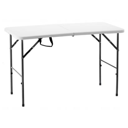 Masa dreptunghiulara pliabila multifunctionala, 120x75x60cm, alba Household NewTrend