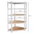 Raft de colt cu cadru metalic modular pentru depozitare, 5 polite, 180x90x40cm, sarcina 875kg Household NewTrend