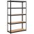 Raft cadru metalic modular pentru depozitare, 5 polite, 180x90x40cm, sarcina 825kg Household NewTrend