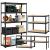 Raft cadru metalic modular pentru depozitare, 5 polite, 180x90x40cm, sarcina 825kg Household NewTrend