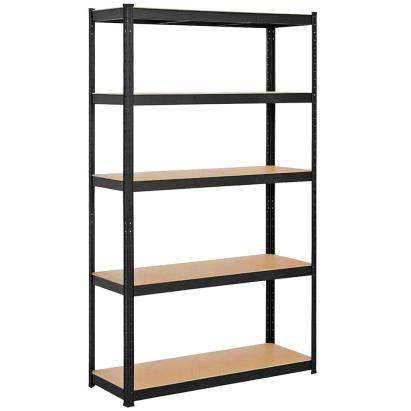 Raft cadru metalic modular pentru depozitare, 5 polite, 180x90x40cm, sarcina 825kg Household NewTrend